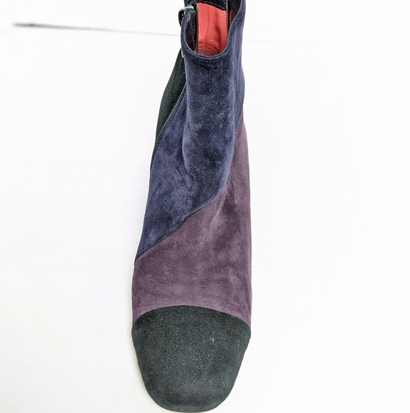 Paolo Linea suede 3 tone ankle boots - Picture 9 of 16